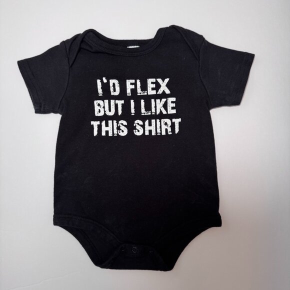 Set of 2 Onesies for a Weighlifting Baby, size 0-3 months, 3-6 months - Picture 2 of 9